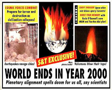 Fim do mundo na m�dia