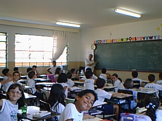 Palestra na Escola Amanda Carneiro Teixeira