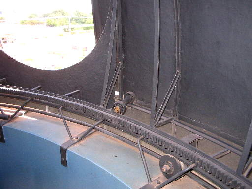 Manivela da janela retirada