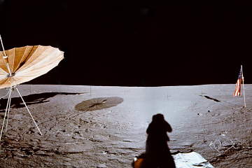 Figura 1: Sombras na Lua.